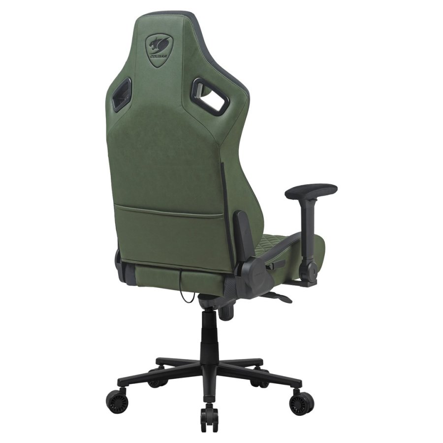 COUGAR DEFENSOR S ARMY GREEN F Universal gamingstol Polstret s�de Gr�n #8