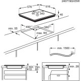 AEG TN64RA06XB Sort Indbygget 60 cm Keramisk 4 zone(s) #6