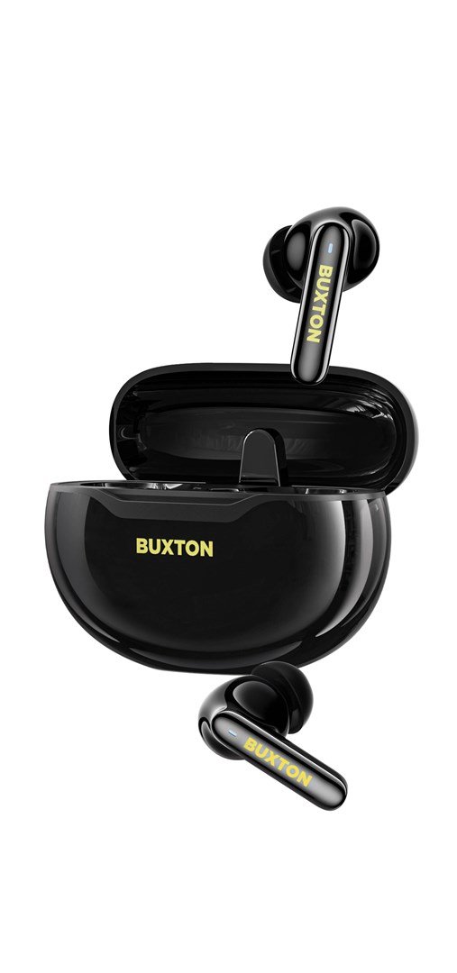 Buxton BTW 7200 Black Tuya - Tr�dl�se in-ear-h�retelefoner med opladningsetui, sort #4