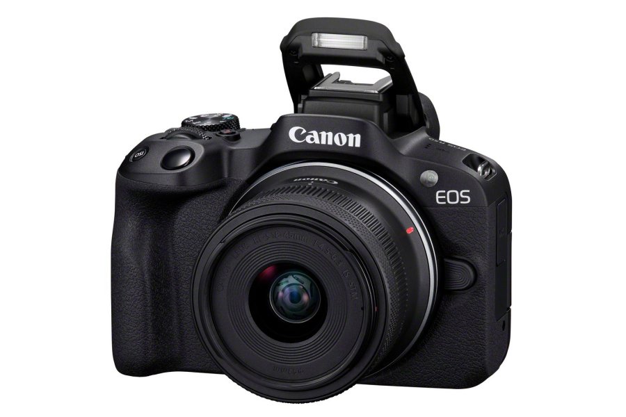 Canon EOS R50, Black + RF-S 18-45mm F4.5-6.3 IS STM Kit MILC 24,2 MP CMOS 6000 x 4000 pixel Sort #5