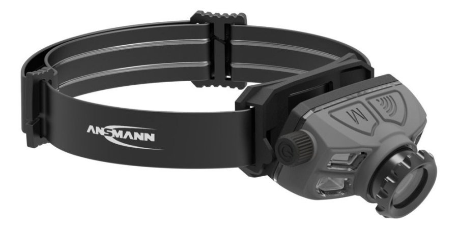 Ansmann HD450FRS Sort, Gr Hovedbnd lommelygte LED #11