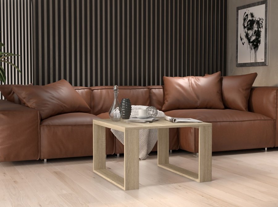 MODERN MINI bord 67x67x40 cm Sonoma-eg #4
