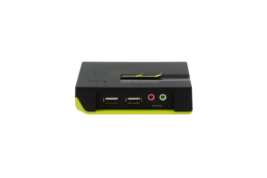 LevelOne KVM-0221 KVM Switch Sort, Gr�n #6