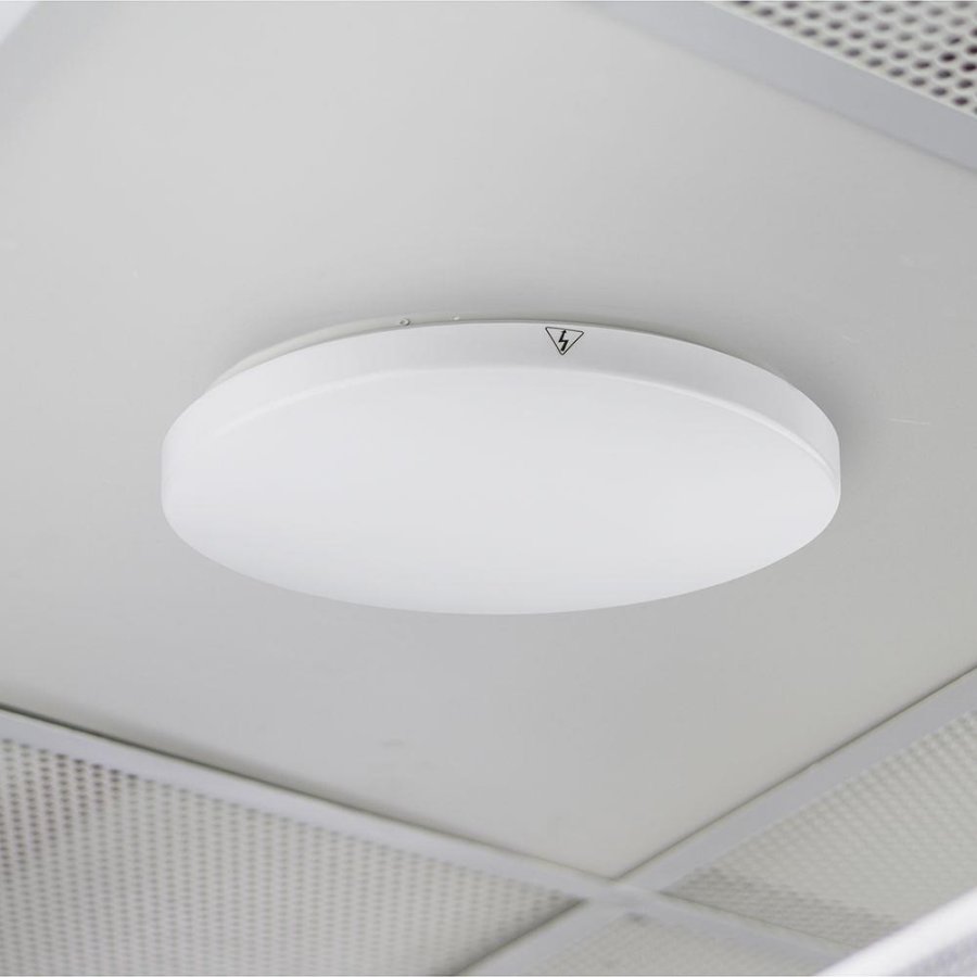 Plafond V-TAC VT-8033 overflademonteret 15W LED SAMSUNG CHIP IP44 120lm/W 4000K 1850lm (SKU 2155669) Hvid #6