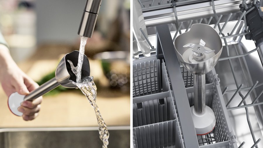 Bosch Serie 4 MSM4W210 blender 0,6 L Nedsnkning blender 600 W Sort, Hvid #2