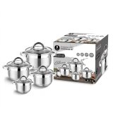 Extralink HOME GARNEK 4-SET STAL NIERDZEWNA 1.9L, 2.7L, 3.6L, 6.1L SF-1132 6,1 L Rund Rustfrit st�l #1