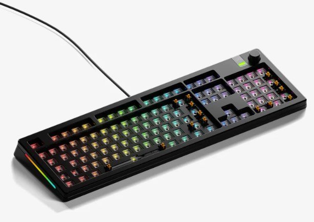 Glorious PC Gaming Race GMMK 3 PRO Barebones tastatur Hjem USB Nej Sort #3