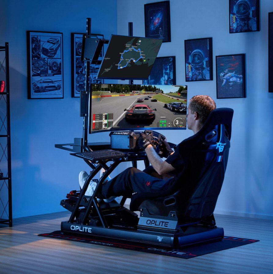 Oplite 101271 Monitor stativ til fly/racerl�b simulator #5
