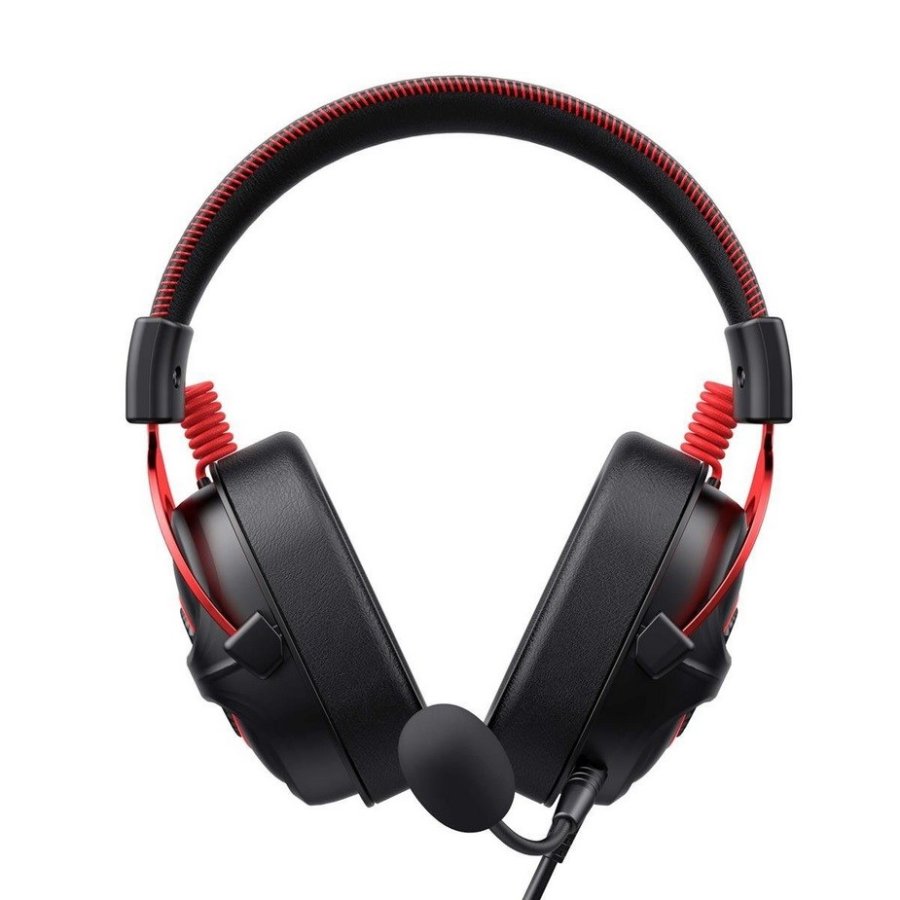 Havit H2002E Pro Headset Ledningsfrt Spil Sort, rd Schwarz, rot #2