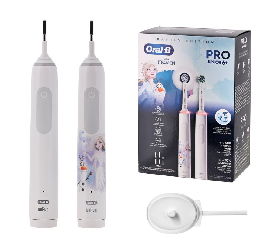 Oral-B Pro 3 3000 White+Oral-B Junior Frozen #1
