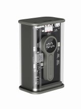 Gembird PB09-TQC3-01 powerbank Lithium polymer (LiPo) 9000 mAh Sort, Transparent #7