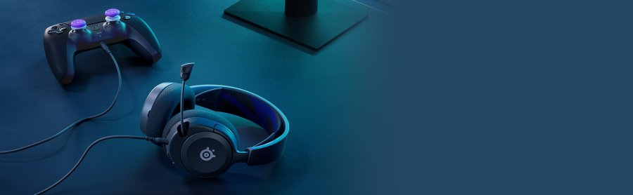 Steelseries Arctis Nova 1P Headset Ledningsfrt Spil Sort #6