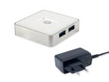 Conceptronic HUBBIES03W interface hub USB 3.2 Gen 1 (3.1 Gen 1) Micro-B 5000 Mbit/s Hvid #1