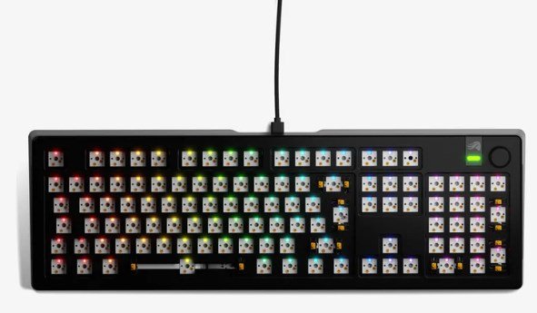 Glorious PC Gaming Race GMMK 3 PRO Barebones tastatur Hjem USB Nej Sort #1