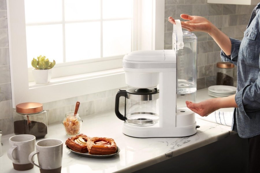 KitchenAid 5KCM1208EWH Semi-auto Filter kaffemaskine 1,7 L #5