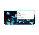 HP 728 300 ml DesignJet-bl�kpatron, matsort #1