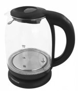 Esperanza EKK027 elkedel 1,7 L 2200 W Sort, Transparent #3