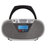 Aiwa BBTU-400SL b�rbar stereosystem Analog & digital 6 W FM S�lv MP3-afspilning #1