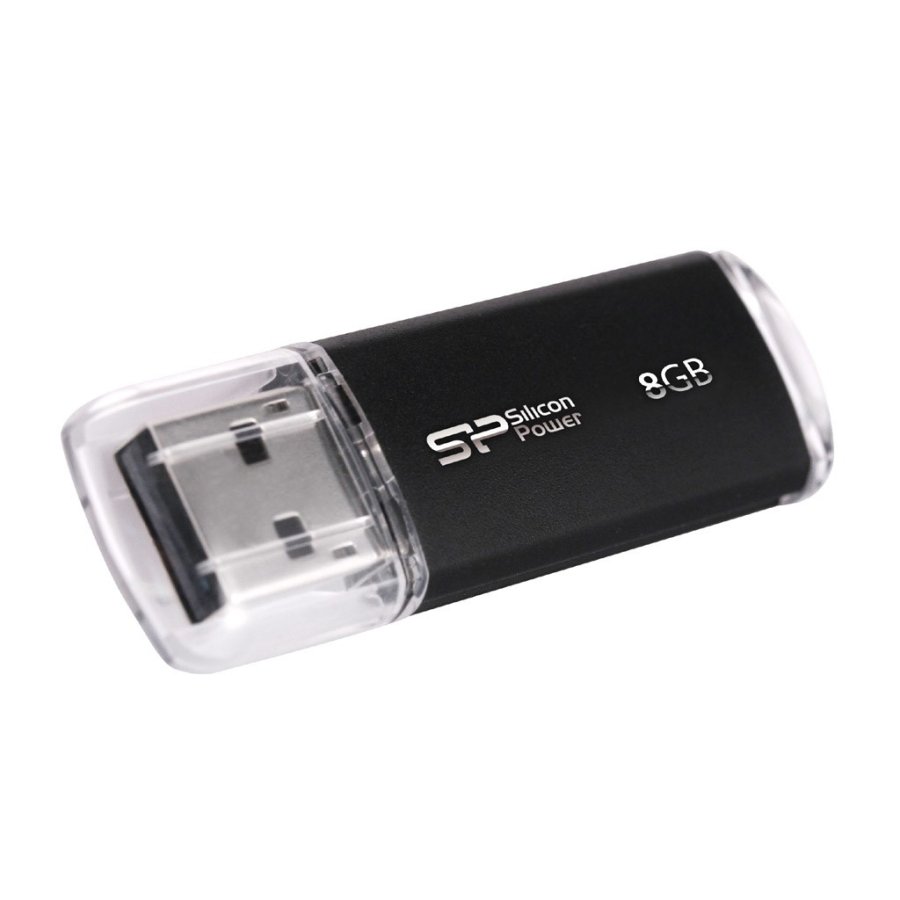 Silicon Power Ultima-II USB-n�gle 8 GB USB Type-A 2.0 Sort #1