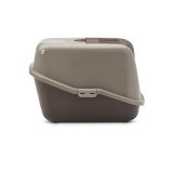 SAVIC Nestor varm gr-chokoladebrun - overdkket kattebakke - 56x39x38,5 cm - 1 stk. #4