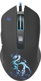 Gaming-mus Defender GM-090L Sort 3200 DPI #1