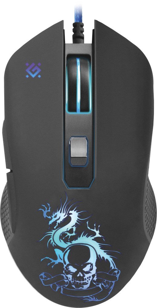 Gaming-mus Defender GM-090L Sort 3200 DPI #1