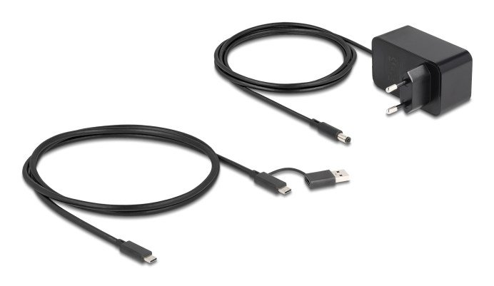 DeLOCK 64326 interface hub USB 3.2 Gen 2 (3.1 Gen 2) Type-C 10000 Mbit/s Sort #3