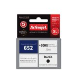 Activejet AH-652BR blk (erstatning HP 652 F6V25AE; Premium; 20 ml; sort) #1