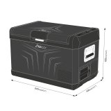 YOLCO GCX37 Black Brbart kompressorkleskab #19