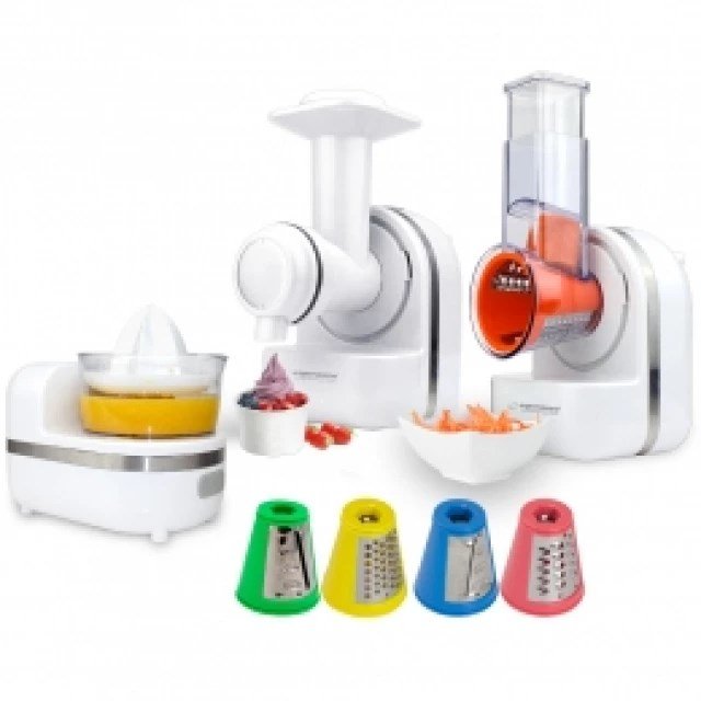 Esperanza EKM027 Elektriske rivejern og spiralizer Elektrisk rivejern Plast Hvid #11