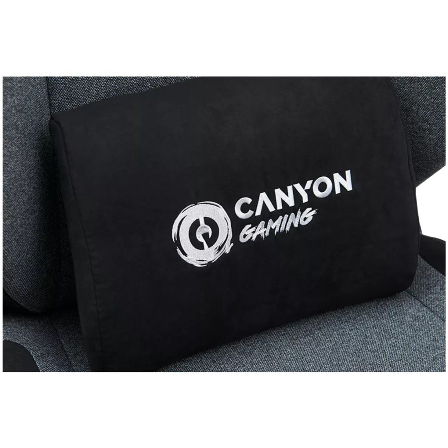 Canyon Gaming Chair Boulder XLCH01 Gaming l�nestol Polstret s�de Gr� #8
