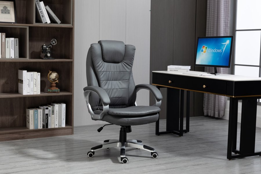 Activejet opvarmet kontorstol med massage YK7304 gr #18