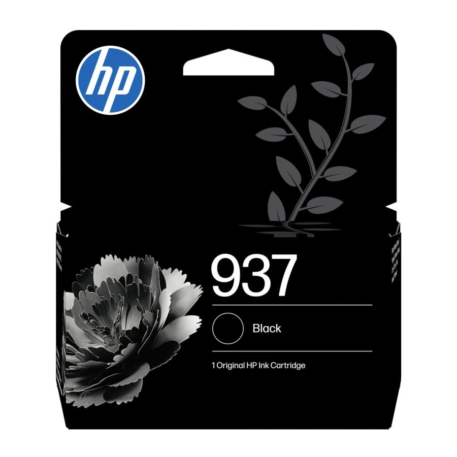 HP 937 original bl�kpatron, sort #7