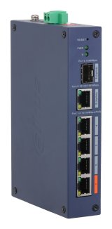 Dahua Technology CHS4106-4ET-60 netv�rksswitch Administreret L2 Fast Ethernet (10/100) Str�m over Ethernet (PoE) Desktop Bl� #5