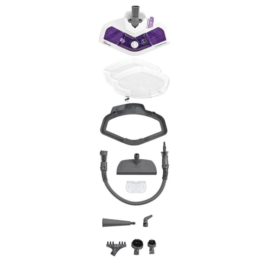 Polti Vaporetto SV440_Double Dampmoppe 0,3 L 1500 W Violet, Hvid #5