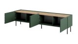 4D RTV-skab ONDA 200x40xH54.35 grn (stende eller vgmonteret) #2