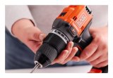 Black & Decker BLD683XN-XJ bor 1800 rpm 1 kg Sort, Orange #8