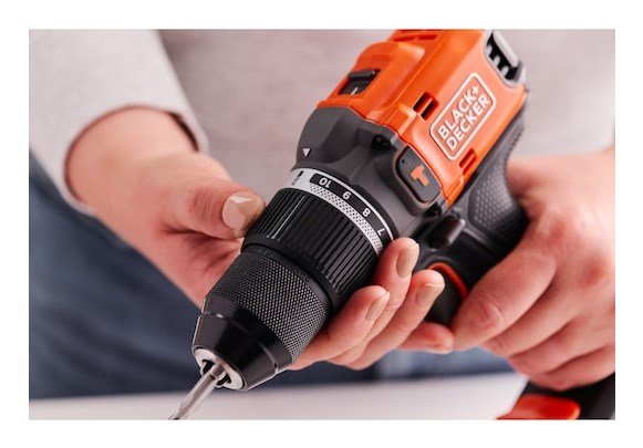 Black & Decker BLD683XN-XJ bor 1800 rpm 1 kg Sort, Orange #8
