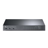 TP-Link TL-SL1311MP netv�rksswitch Ikke administreret Fast Ethernet (10/100) Str�m over Ethernet (PoE) Sort #1