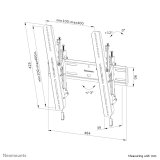 Neomounts WL35S-850BL14 tv-beslag 190,5 cm (75