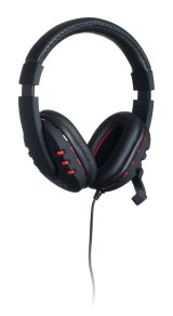 Connect IT GH1000 Headset Ledningsfrt Spil Sort #1