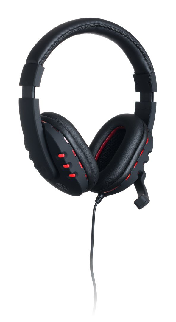 Connect IT GH1000 Headset Ledningsfrt Spil Sort #1