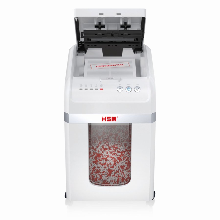 HSM Autofeed X200 papirmakulator med automatisk indf�ring, 30 l, P4, 4 x 12 mm #2