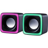 PC SPEAKERS DEFENDER SOLAR 7 2.0 6W LED USB #1