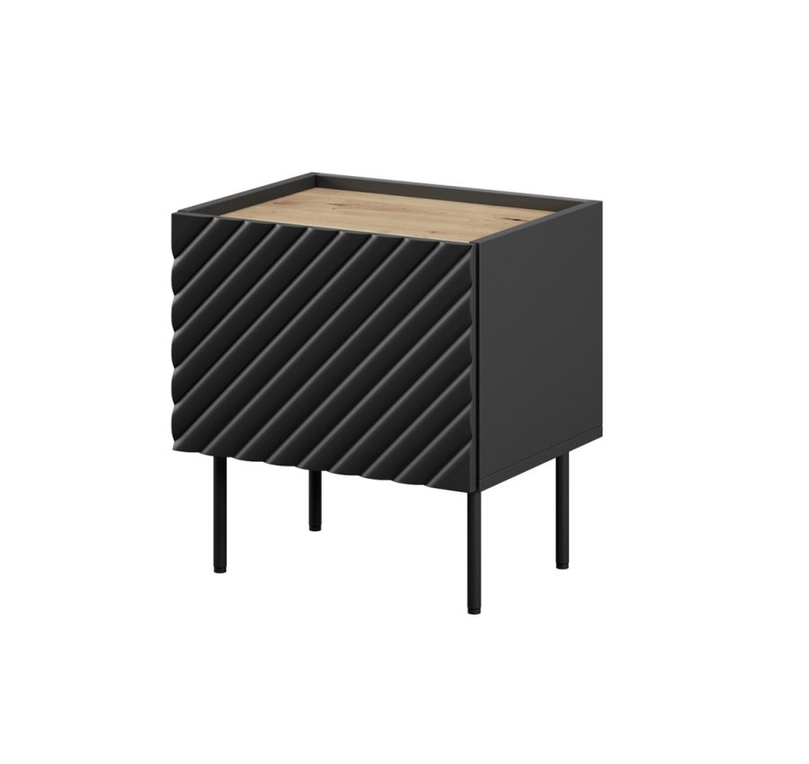 ONDA sengebord 2 stk. 50x40x54 sort #1