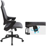Techly ICA-CT MC017 Computermbel og kontorstol Polstret sde Polstret rygln #6