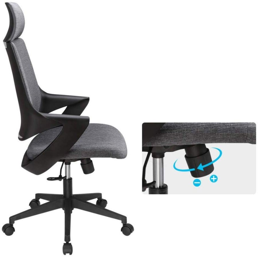 Techly ICA-CT MC017 Computermbel og kontorstol Polstret sde Polstret rygln #6