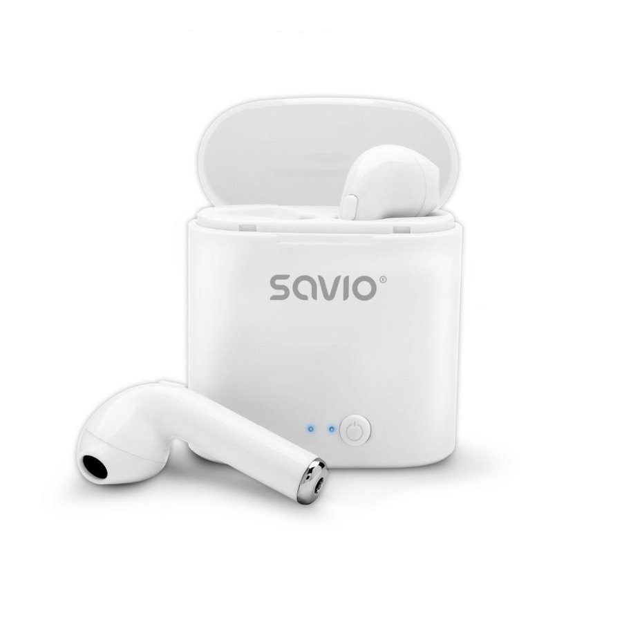 Bluetooth hovedtelefoner Savio TWS-01 Hvid #7