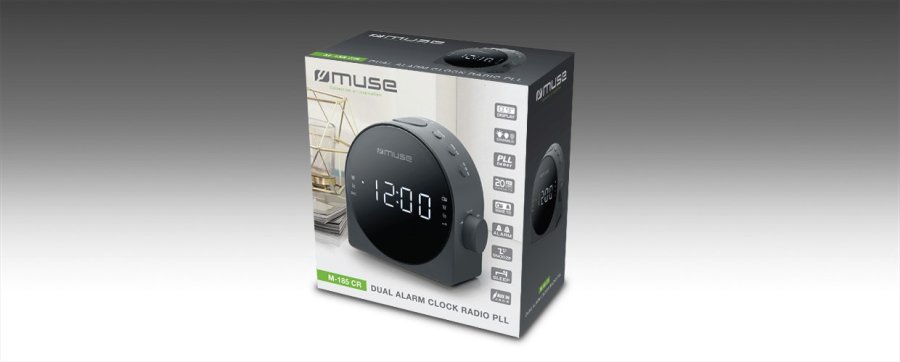 Muse M-185 CR radio Ur Digital Sort #5