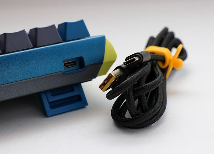 Ducky One 3 Daybreak Mini tastatur Spil USB Tysk Sort, Bl�, Gr�n #6